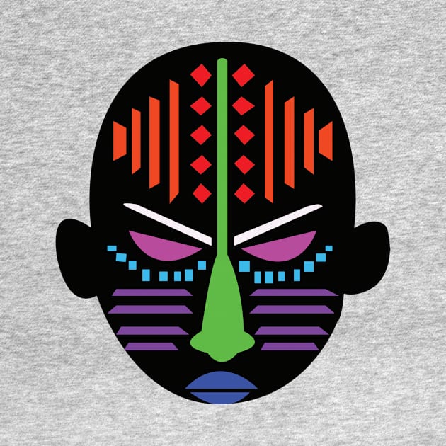 African Mask by Amaze